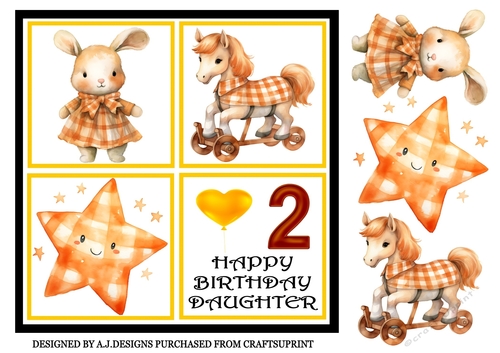 HAPPY BIRTHDAY DAUGHTER 2 TODAY