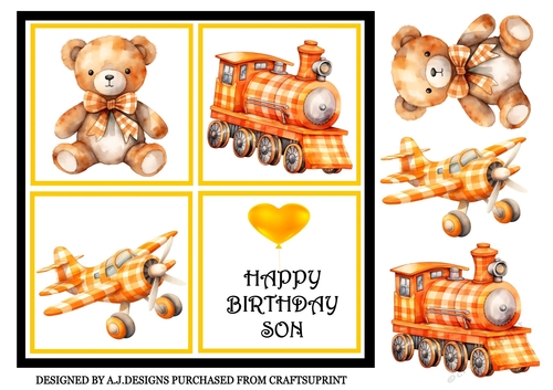 HAPPY BIRTHDAY SON TOYS