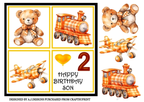 HAPPY BIRTHDAY SON TOYS 2 TODAY