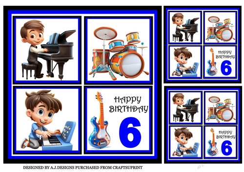 BOY HAPPY BIRTHDAY MUSIC 6