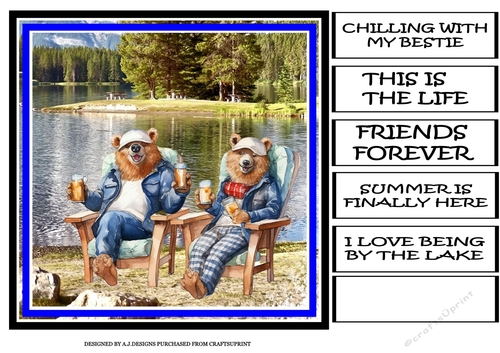 CHILLING WITH MY BESTIE