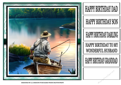 HAPPY BIRTHDAY FISHING