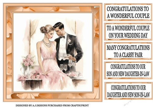 WONDERFUL COUPLE WEDDING DAY