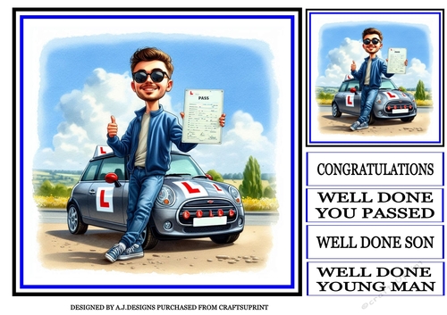 PASSED DRIVING TEST MALE 1