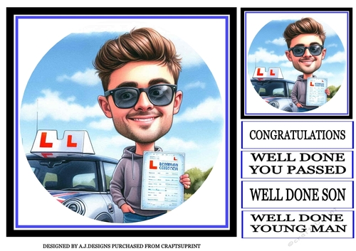 PASSED DRIVING TEST MALE 7