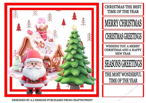 MERRY CHRISTMAS SANTA
