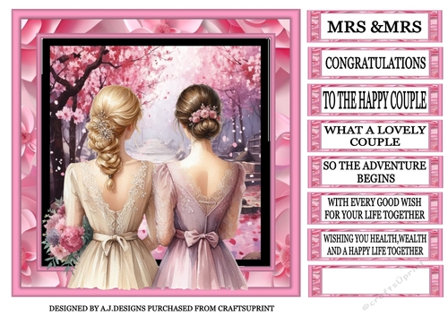 PINK GIRLS WEDDING 