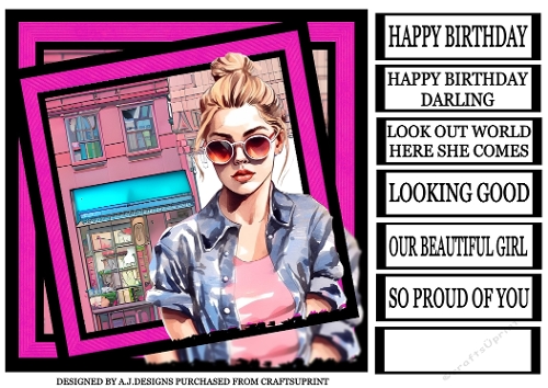 TEEN BIRTHDAY FEMALE 3 
