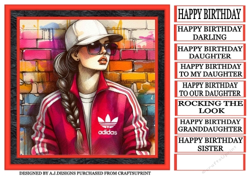 cup1394727_123820 - BIRTHDAY TEEN GIRL IN CAP