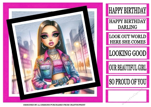 TEEN BIRTHDAY FEMALE A