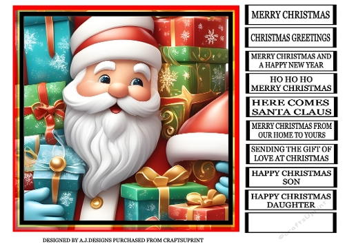 SANTA AND GIFTS 