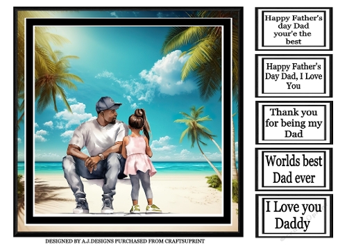 FATHERS DAY BEST DAD EVER ETHNIC