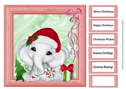 CUTE ELEPHANT PINK