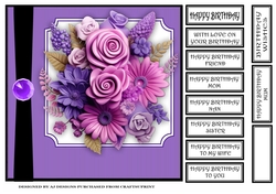 PURPLE BOUQUET