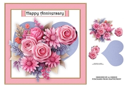 HAPPY ANNIVERSARY BOUQUET KIT
