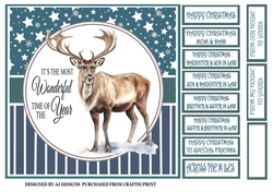 CHRISTMAS STAG