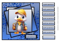 CUTE DUCK BIRTHDAY 
