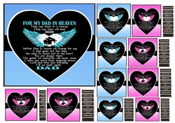 RELATIVES IN HEAVEN (11 DESIGNS)
