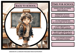 BACK TO SCHOOL BOY