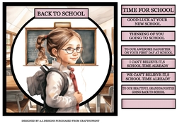 BACK TO SCHOOL GIRL