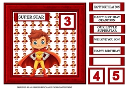 SUPERSTAR BIRTHDAY BOY