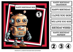 HAPPY BIRTHDAY ROBOT