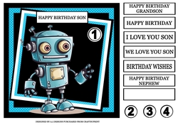 HAPPY BIRTHDAY ROBOT