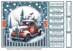 CHRISTMAS TRUCK 1