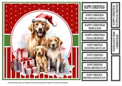 CHRISTMAS DOG 1