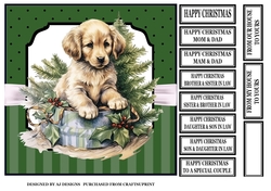 CHRISTMAS PUPPY