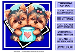 GET WELL SOON DOGS
