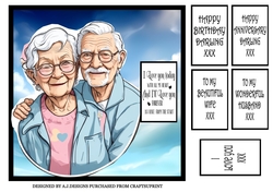 ELDERLY COUPLE LOVE