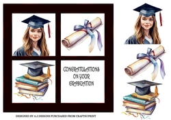 CONGRATULATIONS ON YOUR GRADUATION GIRL