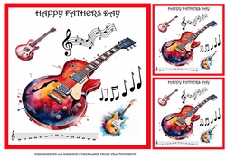 HAPPY FATHERS DAY GUITARS