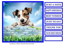 JACK RUSSELL JUST TO SAY