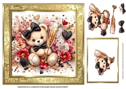ANNIVERSARY TEDDY KIT