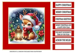 CHRISTMAS DEER