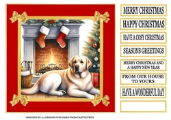 CHRISTMAS LABRADOR