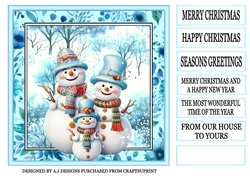 SNOWMAN CHRISTMAS