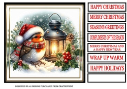 CHRISTMAS ROBIN 1