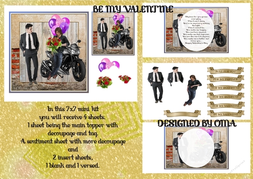 BE MY VALENTINE, M-M
