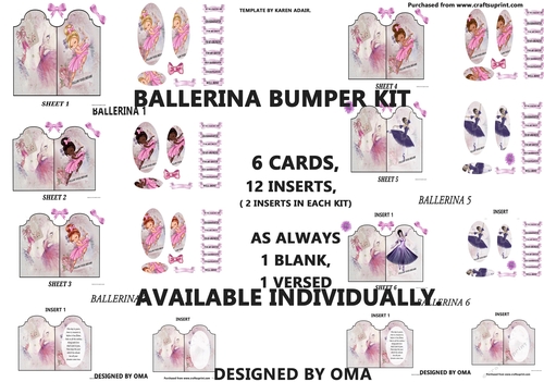 Ballerina Bumper Kit 1-6