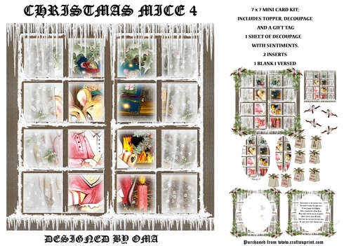 CHRISTMAS MICE 4