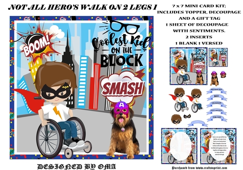 NOT ALL HEROS WALK ON 2 LEGS 1  BOY