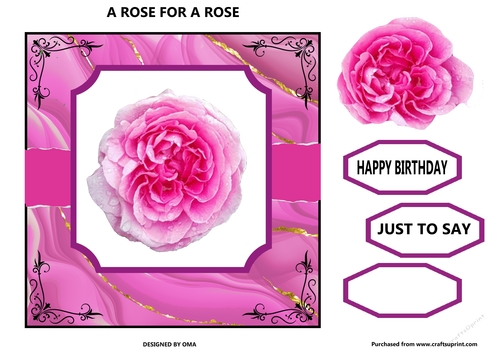 A ROSE FOR A ROSE