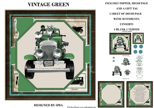 VINTAGE GREEN