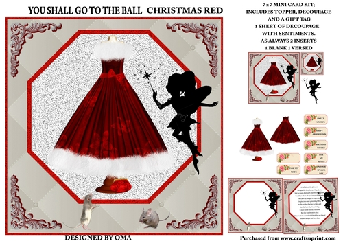 You will go to the ball, Christmas Red