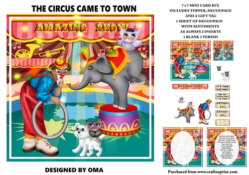 The circus comes to town.