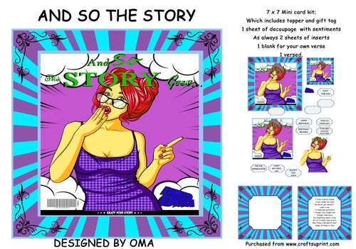 And so the story
