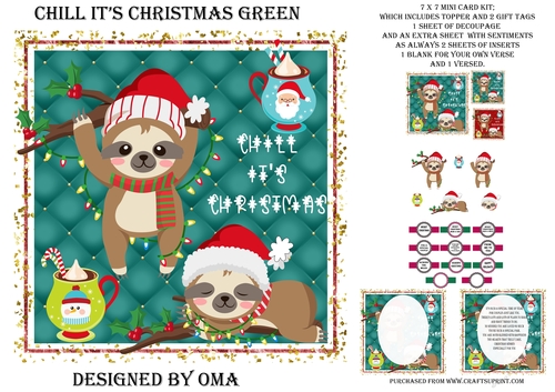 Chill its Christmas, Green